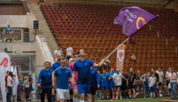 Ведущие мировые компании приняли участие в благотворительном турнире по мини-футболу «Спорт во благо» в поддержку людей с синдромом Дауна