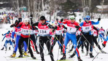 Лыжная гонка «Битцевские тягунки» проекта «Спорт во благо» в зоне отдыха «Битца»