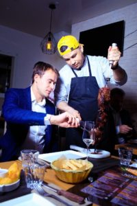 Торжественное открытие Brazilian Steak House на Проспекте Мира