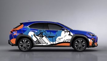 Новый Lexus UX представят в виде арт-экспоната