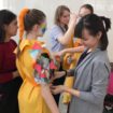 Семиклассница школы №2065 провела показ авторской коллекции одежды